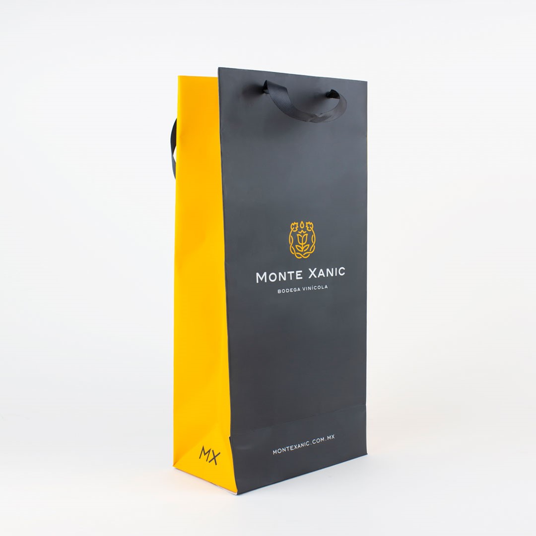 Bolsa De Papel Monte Xanic 2 Botellas